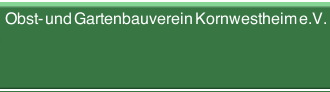 Obst- und Gartenbauverein Kornwestheim e.V.